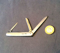 Silver Folding Pen / Fruit Knife FK73 Silver Folding Pen / Fruit Knife FK73